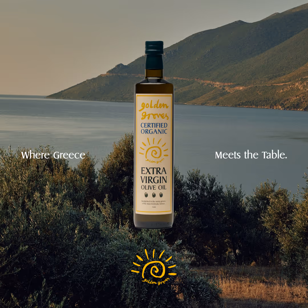 Golden Groves creative example