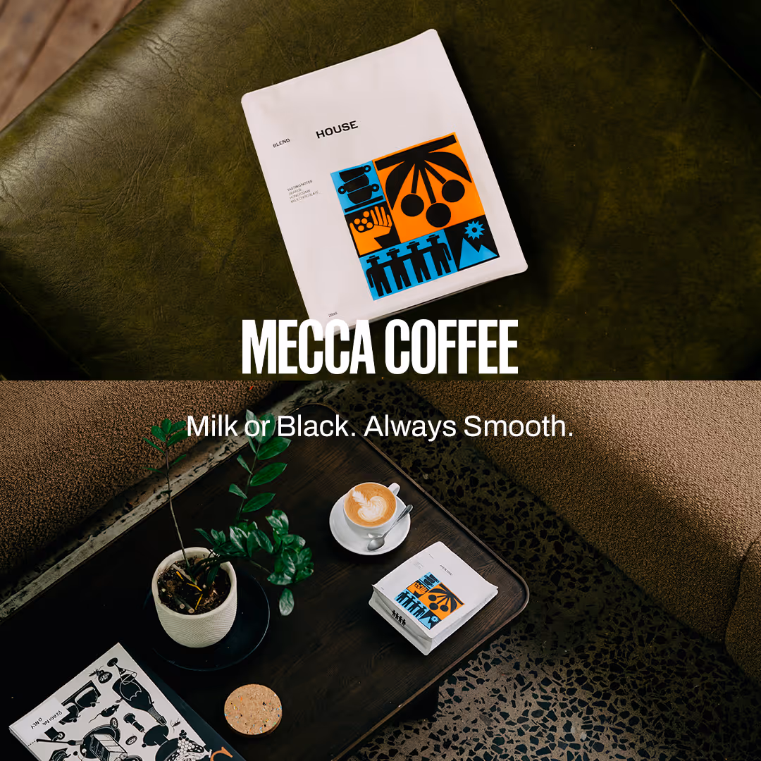 Mecca Coffee creative example